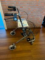 Days rollator met mandje en dienblad, Ophalen, Opvouwbaar, Zo goed als nieuw