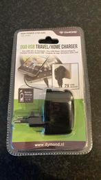 Duo USB travel home charger oplader, Nieuw, Ophalen of Verzenden