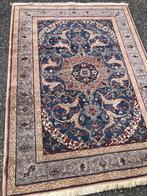 Louis de Poortere tapijt, vintage vloerkleed, super hip!, 100 tot 150 cm, Blauw, Ophalen of Verzenden, Zo goed als nieuw