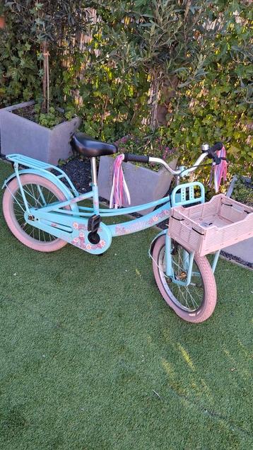 Supersuper Lola Kinderfiets 18 inch Meisjes Mint Roze beschikbaar voor biedingen
