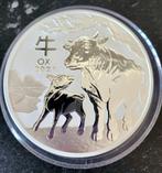 Lunar Year of The Ox 2021 - 30 Dollars Australia - 1 kg Zilv, Ophalen of Verzenden, Zilver