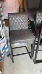 Industriële barstoelen, eco-leer, Ophalen, 60 tot 90 cm, Zo goed als nieuw, Metaal