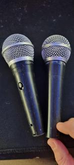 Shure sm58 en shure pga48 microfoons, Ophalen of Verzenden, Zo goed als nieuw, Zangmicrofoon