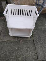 2 stapelbakken, Doe-het-zelf en Verbouw, Kratten en Dozen, Ophalen, Gebruikt