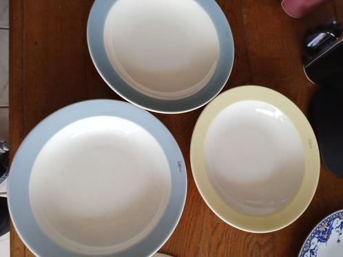 pastel borden oa royal sfinx en keralux en calefornia, Antiek en Kunst, Antiek | Servies los, Ophalen of Verzenden