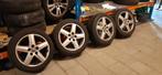 Audi Velgen 17 inch met Winterbanden, Gebruikt, Banden en Velgen, 17 inch, Personenwagen