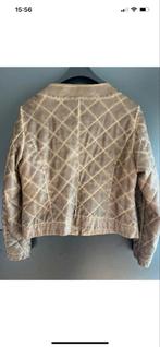 Tramontana beige jas met studs - maat L, Ophalen of Verzenden, Zo goed als nieuw, Maat 42/44 (L), Beige