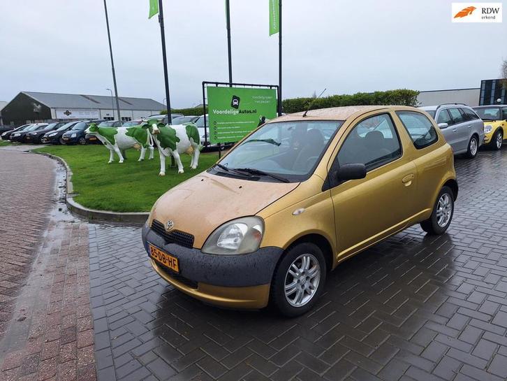 Toyota Yaris 1.0-16V VVT-i Terra / APK november 2026, Auto's, Toyota, Bedrijf, Te koop, Yaris, ABS, Airbags, Boordcomputer, Lichtmetalen velgen