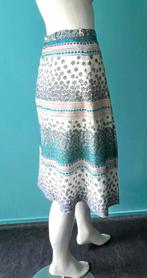 Vintage jaren 70 rok wit/blauw maat 40, Kleding | Dames, Rokken, Maat 38/40 (M), Vintage, Knielengte, Gedragen