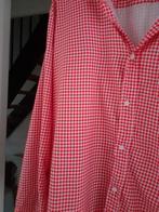 Oktoberfest Blouse - Rood/Wit Geruit, Kleding | Heren, Ophalen of Verzenden, Zo goed als nieuw, Rood, Halswijdte 43/44 (XL)