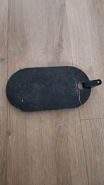 Zwart marmeren serveerplank / borrelplank, Ophalen, Overige materialen, Overige typen, Zo goed als nieuw