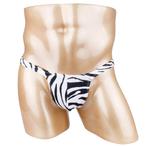 Zebra heren string / g-string sexy zwarte witte slip, Kleding | Heren, Ondergoed, Verzenden, Wit, Slip