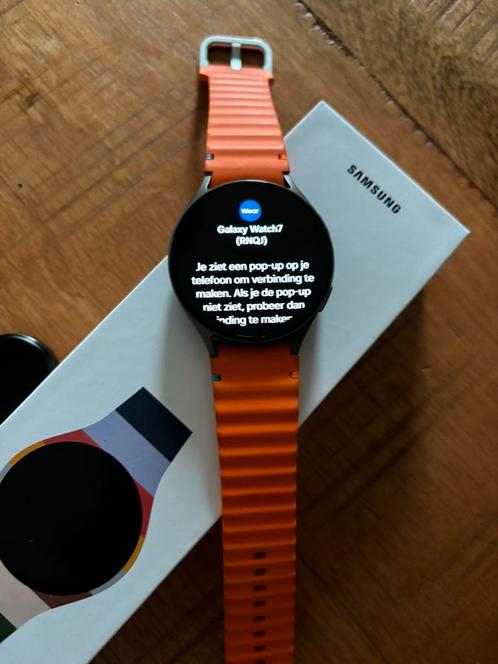 Samsung Galaxy Watch 7 ruilen/verkoop, Sieraden, Tassen en Uiterlijk, Smartwatches, Zo goed als nieuw, Android, Zwart, Afstand