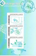 Persoonlijke postzegelvel met 3 zegels diversen, Ophalen of Verzenden, Na 1940, Postfris