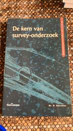 H. Korzilius - De kern van survey-onderzoek, Ophalen of Verzenden, Zo goed als nieuw, H. Korzilius, Sociale wetenschap