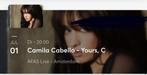 Camilla Cabello ticket general admission Amsterdam, Tickets en Kaartjes, Concerten | Pop, Eén persoon, Augustus