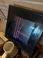 Vintage Inline neon/blacklight wandklok, Huis en Inrichting, Woonaccessoires | Klokken, Ophalen of Verzenden, Zo goed als nieuw