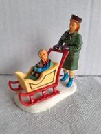 Lemax Kerstfiguur: Ouder met Slee, Ophalen of Verzenden