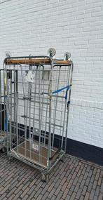 2 rolcontainers, Doe-het-zelf en Verbouw, Transportwagens, Ophalen, Gebruikt, Steekwagen