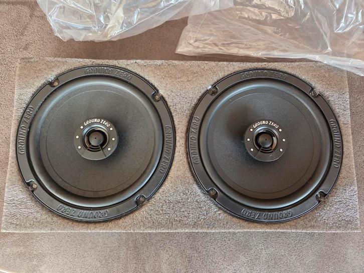 Ground Zero GZIF 6501FX auto speakers, Auto diversen, Autospeakers, Zo goed als nieuw, Ophalen of Verzenden