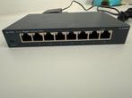 TP-Link 8-poorts Gigabit Switch, Computers en Software, Netwerk switches, Ophalen of Verzenden, Zo goed als nieuw