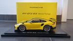 1:18 Spark Porsche 911 991.2 GT2RS Weissach/ geel/ OVP, Overige merken, Gebruikt, Ophalen of Verzenden, Auto
