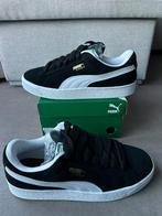 Puma Suede XL Black White | EU 44.5, Zwart, Nieuw, Ophalen of Verzenden, Sneakers of Gympen