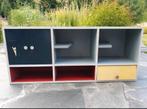 Vintage houten kastje Rietveld stijl, Ophalen, Gebruikt, Minder dan 150 cm, Minder dan 100 cm