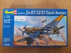 1:72 1/72 Revell Junkers Ju 87 G/D Tank Buster, 1:72 tot 1:144, Revell, Ophalen of Verzenden, Zo goed als nieuw