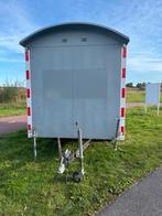 Schaftwagen pipowagen bouwkeet Schaftkeet SNELVERKEER, Doe-het-zelf en Verbouw, Bouwketen en Schaftketen, Ophalen, Gebruikt