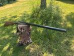 Antiek jacht geweer husqvarna kaliber 12 vrijgesteld, Ophalen of Verzenden