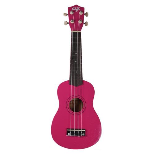 CLX Ukelele Pink + Glitters, Muziek en Instrumenten, Snaarinstrumenten | Gitaren | Akoestisch, Nieuw