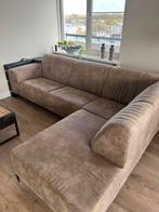 Bank met Chaise Lounge - Hoekbank, 250 tot 300 cm, Hoekbank, Ophalen of Verzenden, Zo goed als nieuw