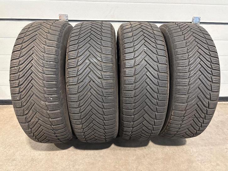 4 x 215/65 16" michelin alpin-6 winterbanden 4 x 5.5mm, Auto-onderdelen, Banden en Velgen, Banden en Velgen, Winterbanden, 16 inch