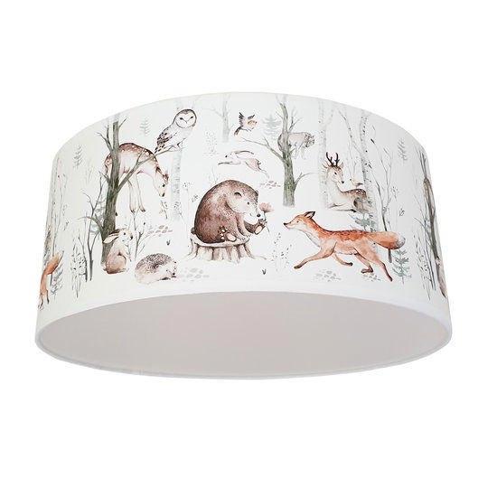 Plafondlamp Kinderlamp Lamp Bosdieren Little Dreamzzz, Kinderen en Baby's, Kinderkamer | Inrichting en Decoratie, Nieuw, Lamp