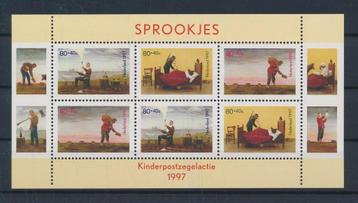 1997 Blok Kinderzegels 1739 postfris beschikbaar voor biedingen