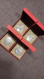 China Panda Penningen Lot (nog 4 stuks beschikbaar), Postzegels en Munten, Munten | Azië, Zilver, Verzenden