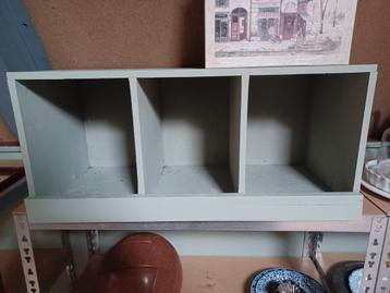 ❤️ Brocante kruideniersbak vakkenbak kastje 76x34 cm beschikbaar voor biedingen