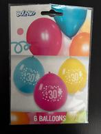 Ballonnen 30 jaar, Hobby en Vrije tijd, Feestartikelen, Ophalen of Verzenden, Nieuw, Versiering, Verjaardag