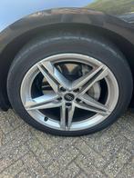Audi A4 Velgen + Banden - 18 inch, Auto diversen, Wieldoppen, Ophalen of Verzenden, Gebruikt