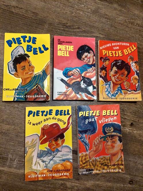 6 pockets Pietje Bell, vintage, Boeken, Kinderboeken | Jeugd | 10 tot 12 jaar, Gelezen, Ophalen of Verzenden