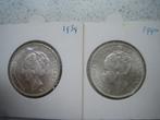 guldens 1939, 1940, Postzegels en Munten, Munten | Nederland, 1 gulden, Zilver, Ophalen of Verzenden, Koningin Wilhelmina