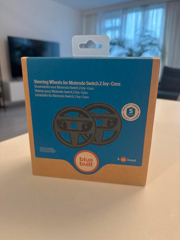 Nintendo Switch 2 Joy-Con Stuurwielen, Spelcomputers en Games, Spelcomputers | Nintendo Consoles | Accessoires, Nieuw, Switch