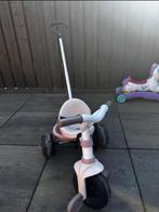 Smoby Driewieler met Duwstang, Ophalen of Verzenden, Gebruikt, Overige typen