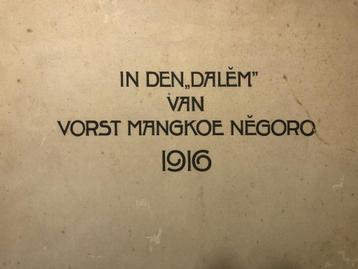 ned indie, vorst mangkoe negoro, ario soerjo soeparto beschikbaar voor biedingen