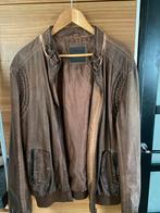 Leren heren Jack, Kleding | Heren, Jassen | Winter, Ophalen of Verzenden, Zo goed als nieuw, Maat 56/58 (XL), Bruin