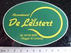 sticker recreatieoord De Leistert roggel camping logo, Verzenden, Zo goed als nieuw, Bedrijf of Vereniging