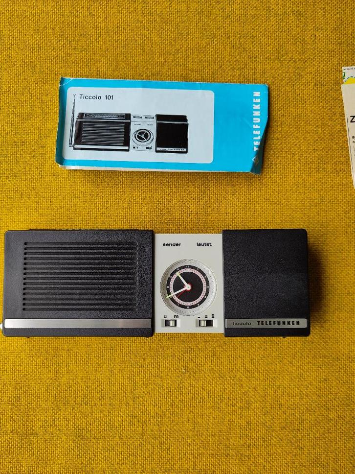 Wekker-Radio, Audio, Tv en Foto, Radio's, Zo goed als nieuw, Ophalen of Verzenden