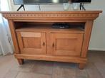Massief Eiken TV Kast - 104cm, Huis en Inrichting, Kasten | Televisiemeubels, Ophalen, Gebruikt, 100 tot 150 cm, Eikenhout