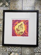 Ria Valk Zeefdruk - Abstract Kunstwerk meditatie yoga, Antiek en Kunst, Ophalen of Verzenden